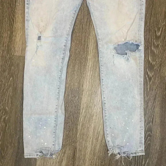 Womens &Denim by H&M Distressed Skinny Jeans - 34 - Picture 3 of 9